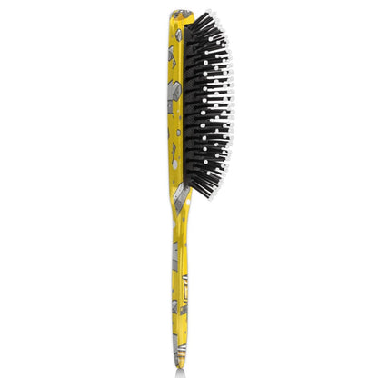 Personalized Cute Car Detangler-Hair-Brush for Kids Boys,Glides Through Tangles Comb,Custom Name Hair Brushes for All Hair Types Wet/Dry/Curly/Thick Hair,White 2
