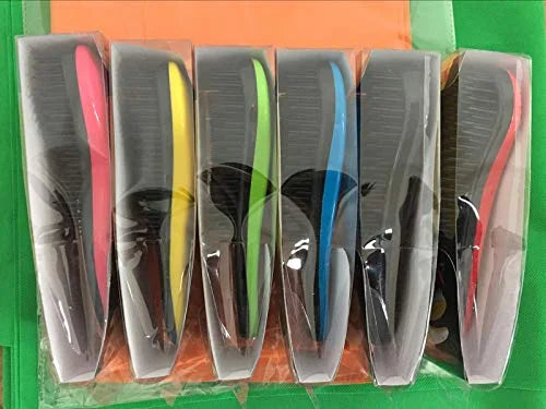 Detangler Brushes For Curly Straight Wavy Wet & Dry Thick or Thin Tangle Hair Women Men Kids Hairbrush Teezer Comb Sets (green)