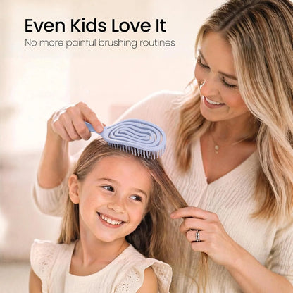AIMIKE Vented Hair Brush for Fine Thin Hair, Gentle Detangler for Women