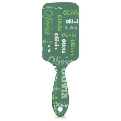 Personalized Name Hair Brush Detangler Brush Gifts for Women Man Custom Detangler-Hair-Brush Kids-Toddler-Girls for Travel All Hair Types