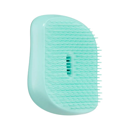 Tangle Teezer | The Compact Styler Detangling Hairbrush | Travel-Friendly with Protective Cover & Two-Tiered Teeth Design | Perfect for Wet, Dry & Flyaway Hair | Teal Matte Chrome