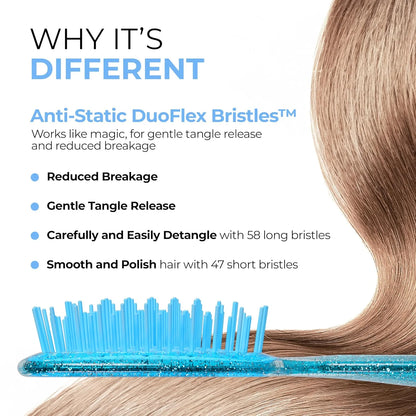 FHI Heat UNbrush Mini Detangling Brush for Wet & Dry Hair