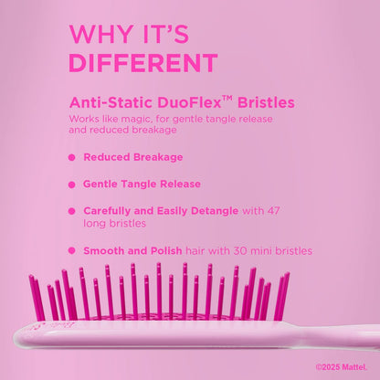 FHI Heat UNbrush Barbie Detangling Brush Duo - Style Icon - Yellow