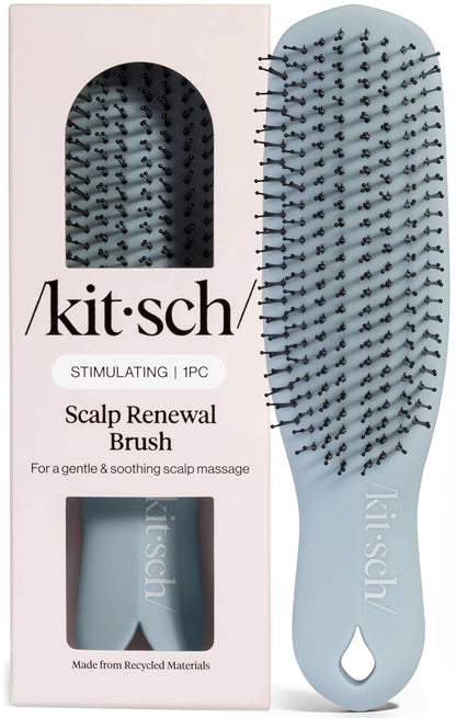 Kitsch Scalp Renewal Brush - Hairbrush Scalp Massager - Soft Violet