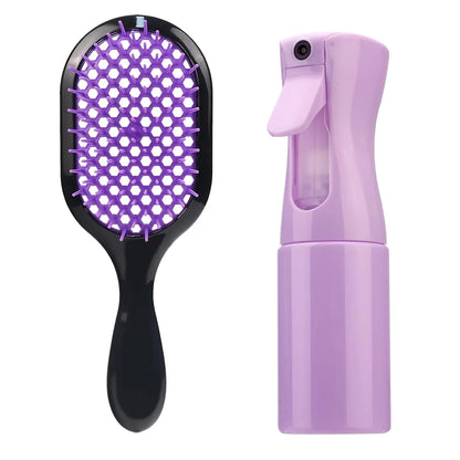 Detangling Brush,1 Pack Detangler Brush, Gentle & Effective Detangling on Wet or Dry Fragile Hair Types,Ultra-light, Detangling Brsuh ventilated and antistatic hairbrush (green1)