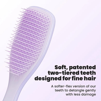 Tangle Teezer Fine Ultimate Detangler Brush for Fine Hair, Runway Pink