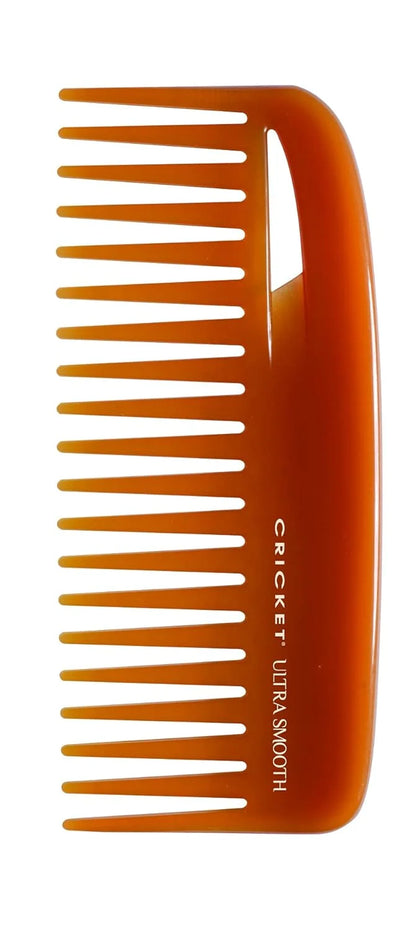 Cricket Ultra Smooth Coconut Conditioning Comb – Infused with Coconut Oil & Keratin for Frizz-Free Shine and Hydration, Ideal for Mid-Length, Thick, and Textured Hair
