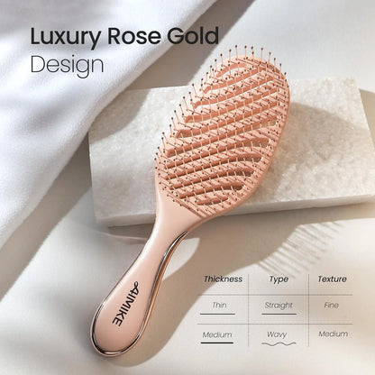 AIMIKE Vented Hair Brush for Fine Thin Hair, Gentle Detangler for Women