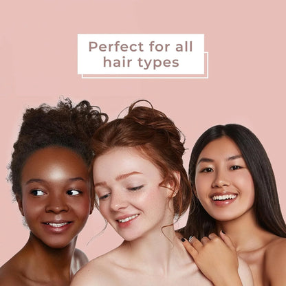 Ninabella Detangler Brush - No Tangle Hair Brush for Women, Fine, Thick and Long Hair - Hairbrush for Wet and Dry Hair, Gentle on the Scalp - Elegant Black