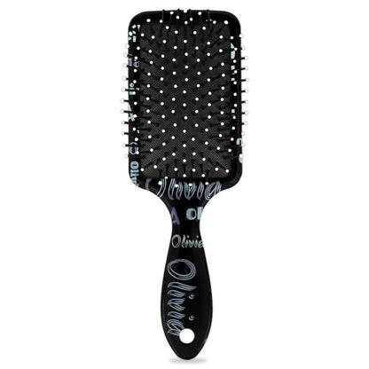 Personalized Name Hair Brush Detangler Brush Gifts for Women Man Custom Detangler-Hair-Brush Kids-Toddler-Girls for Travel All Hair Types