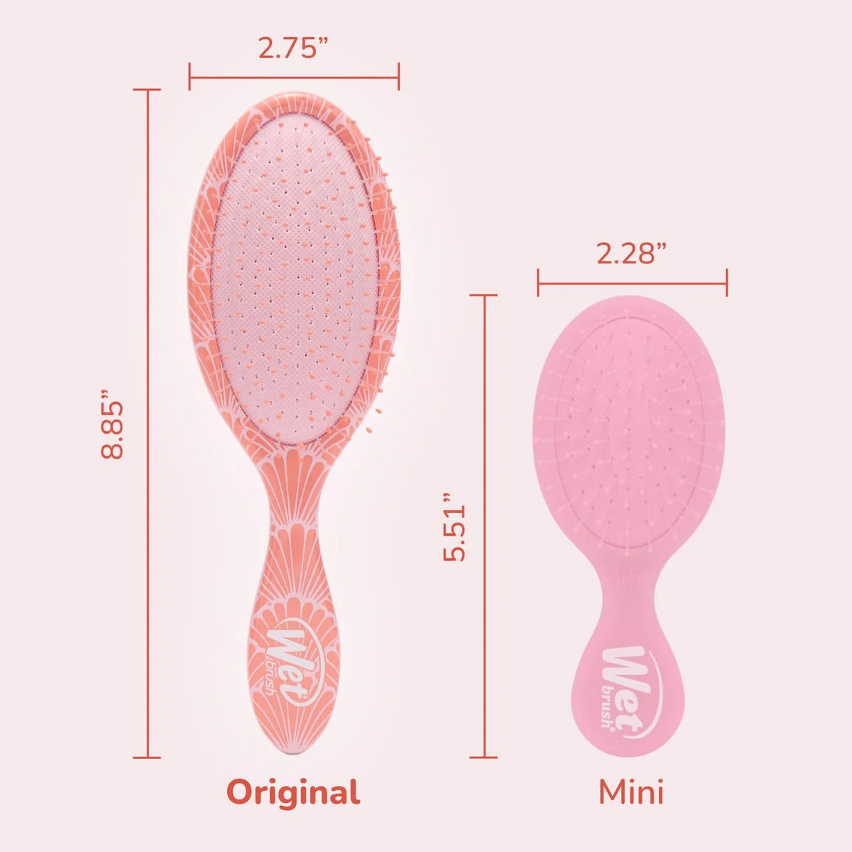 Wet Brush Original Detangler, Green (Matte Marble), Ultra-Soft IntelliFlex Bristles Glide Through Tangles, Detangling Hair Brush (Wet & Dry), Women & Men, Limited Edition