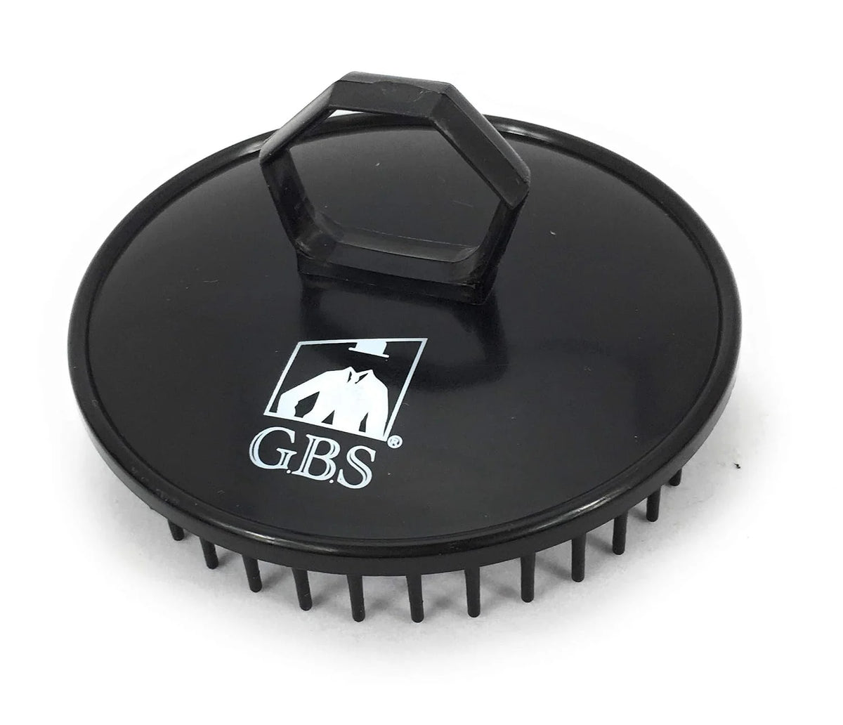 G.B.S Easy to Hold Hair Scalp Shampoo Brush Scrubber, 4 Black, 4 Red, Pack of 8