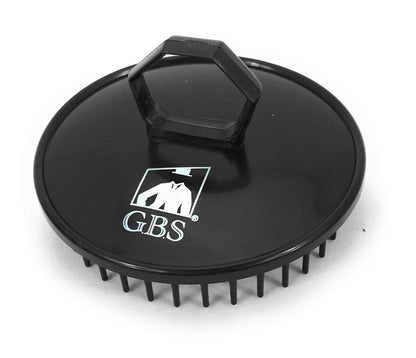 G.B.S Easy to Hold Hair Scalp Shampoo Brush Scrubber, 4 Black, 4 Red, Pack of 8
