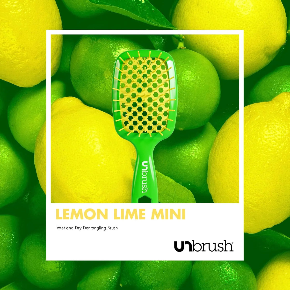 FHI Heat UNbrush Mini Detangling Brush for Wet & Dry Hair
