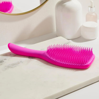 Tangle Teezer Large Ultimate Detangler Brush, Straight to Wavy, Pink/Purple
