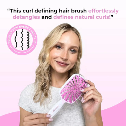 FHI Heat UNbrush Plus Ultra-Light Detangling Brush for Fine & Fragile Hair