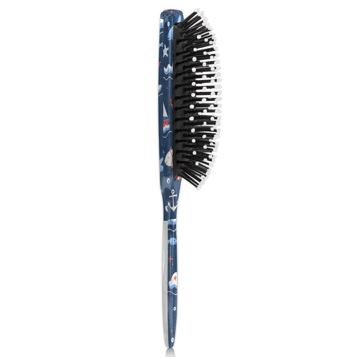 Personalized Cute Car Detangler-Hair-Brush for Kids Boys,Glides Through Tangles Comb,Custom Name Hair Brushes for All Hair Types Wet/Dry/Curly/Thick Hair,White 2