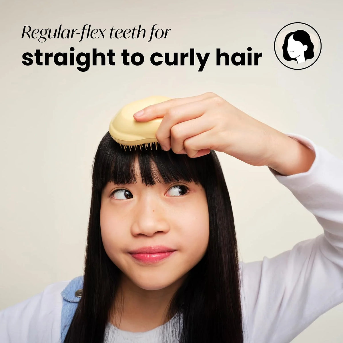 Tangle Teezer Original Detangler Mini Hair Brush for Kids, Unicorn Magic