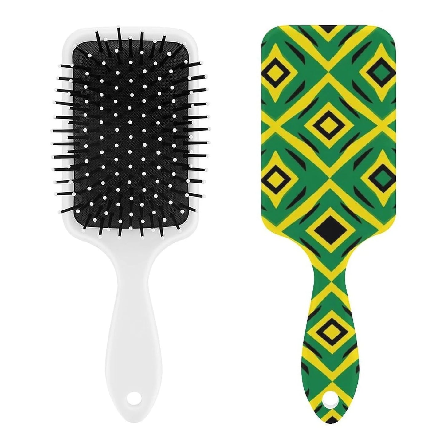 Air Cushion Comb for Massage Japanese Ocean Wave Fish Koifish Art, For Curly Long Thick Straight Hair, Women Girls Ladies
