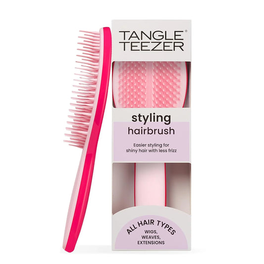 Tangle Teezer The Ultimate Styler Hair Styling Brush for Dry Styling, Maintains, Blends & Adds Volume, Texture & Shine, Sweet Pink