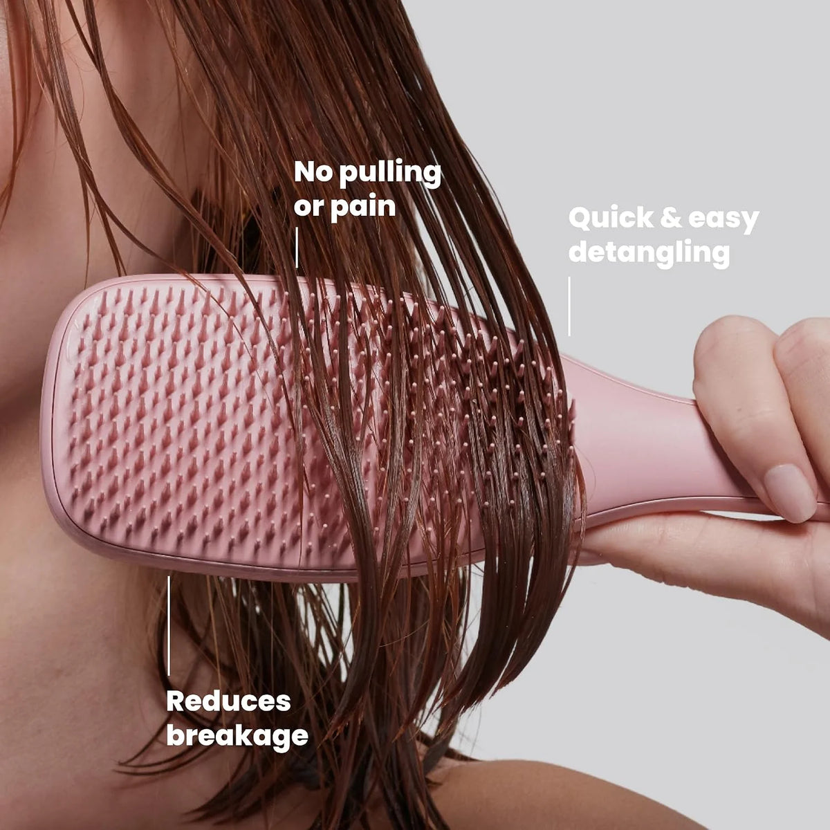 Tangle Teezer Ultimate Detangler Brush, Straight to Wavy, Cappuccino