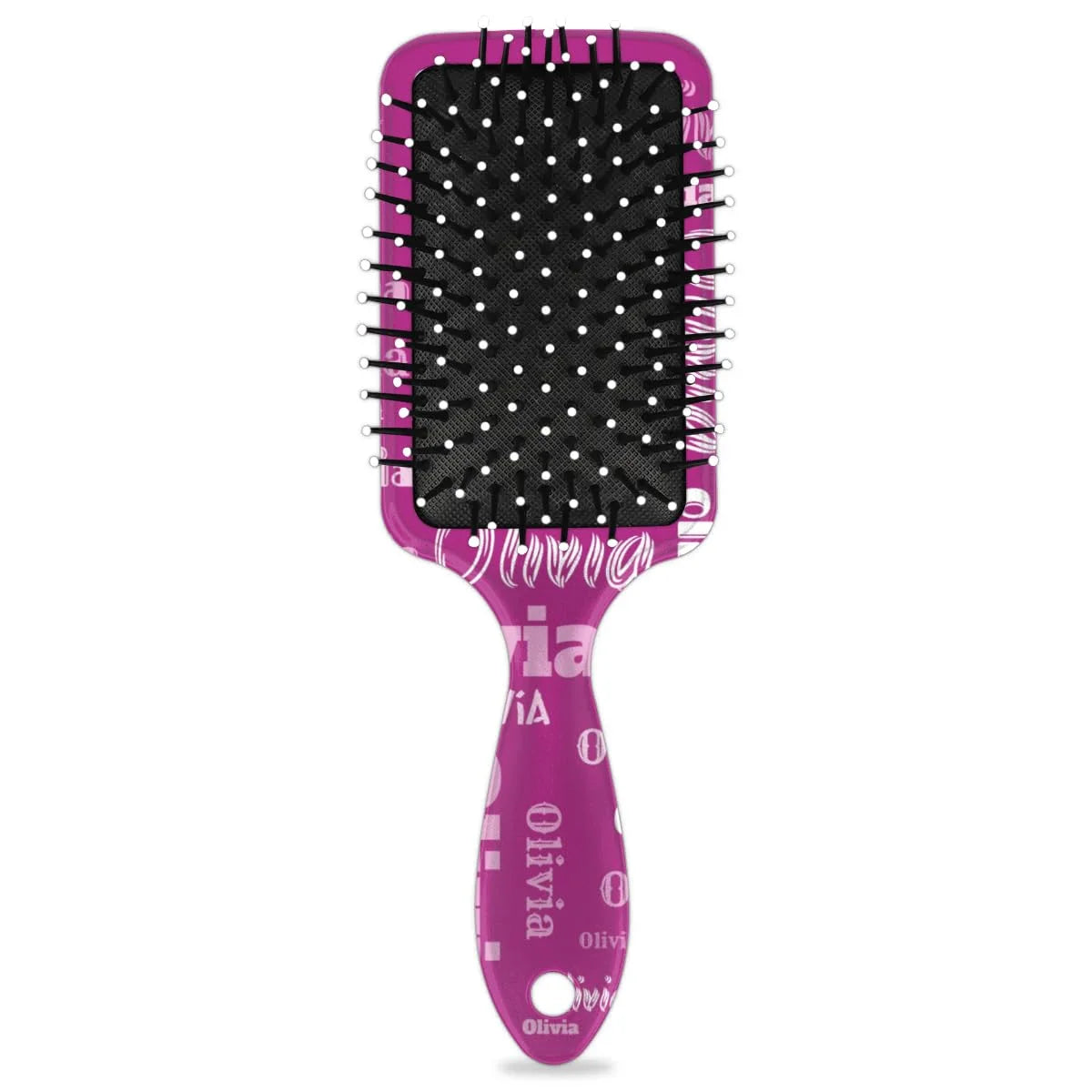 Personalized Name Hair Brush Detangler Brush Gifts for Women Man Custom Detangler-Hair-Brush Kids-Toddler-Girls for Travel All Hair Types