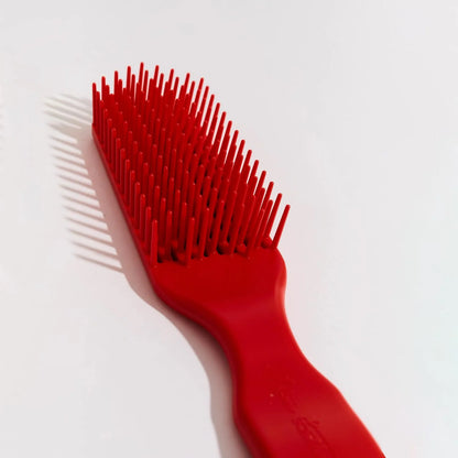 Yellow Detangler Brush by Felicia Leatherwood - For Kinky, Curly, Wavy 4c or Straight Hair - Tame Your Tangles Smooth Your Coils - Pain Free for All Ages