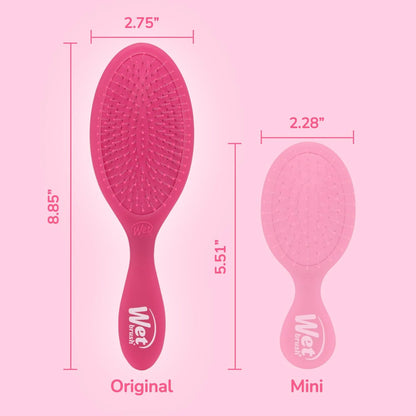 Wet Brush Original Detangler Hair Brush, Purple, For All Hair Textures