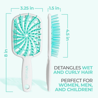 FHI Heat UNbrush Plus Ultra-Light Detangling Brush for Fine & Fragile Hair