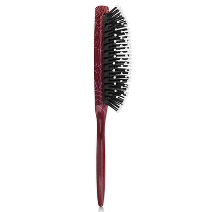 Personalized-Kids-Hair-Brush for Boy Girls Custom Gift Detangler Brush Soft Bristle Hair Brushes Travel Hair Brush for All Hair Types Christmas Hallowmas Spider Web Sliver Dot