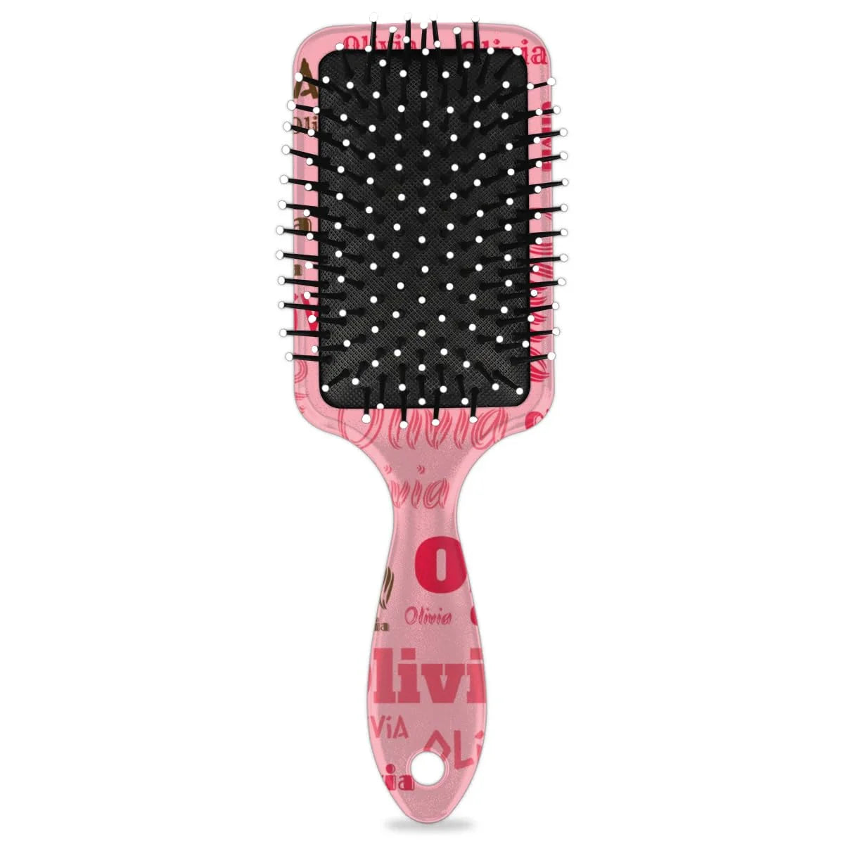 Personalized Name Hair Brush Detangler Brush Gifts for Women Man Custom Detangler-Hair-Brush Kids-Toddler-Girls for Travel All Hair Types