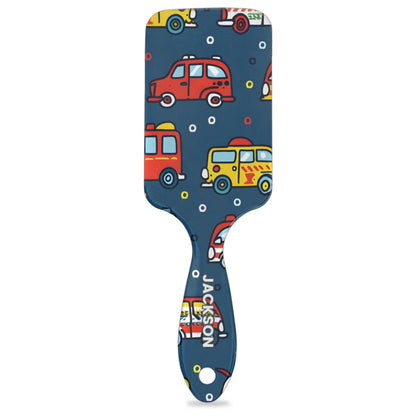 Personalized Cool-Rocket Detangler-Hair-Brush for Kids-Boys,Glides Through Tangles Comb,Custom Name Hair Brushes for All Hair Types Wet/Dry/Curly/Thick Hair,Dark Blue