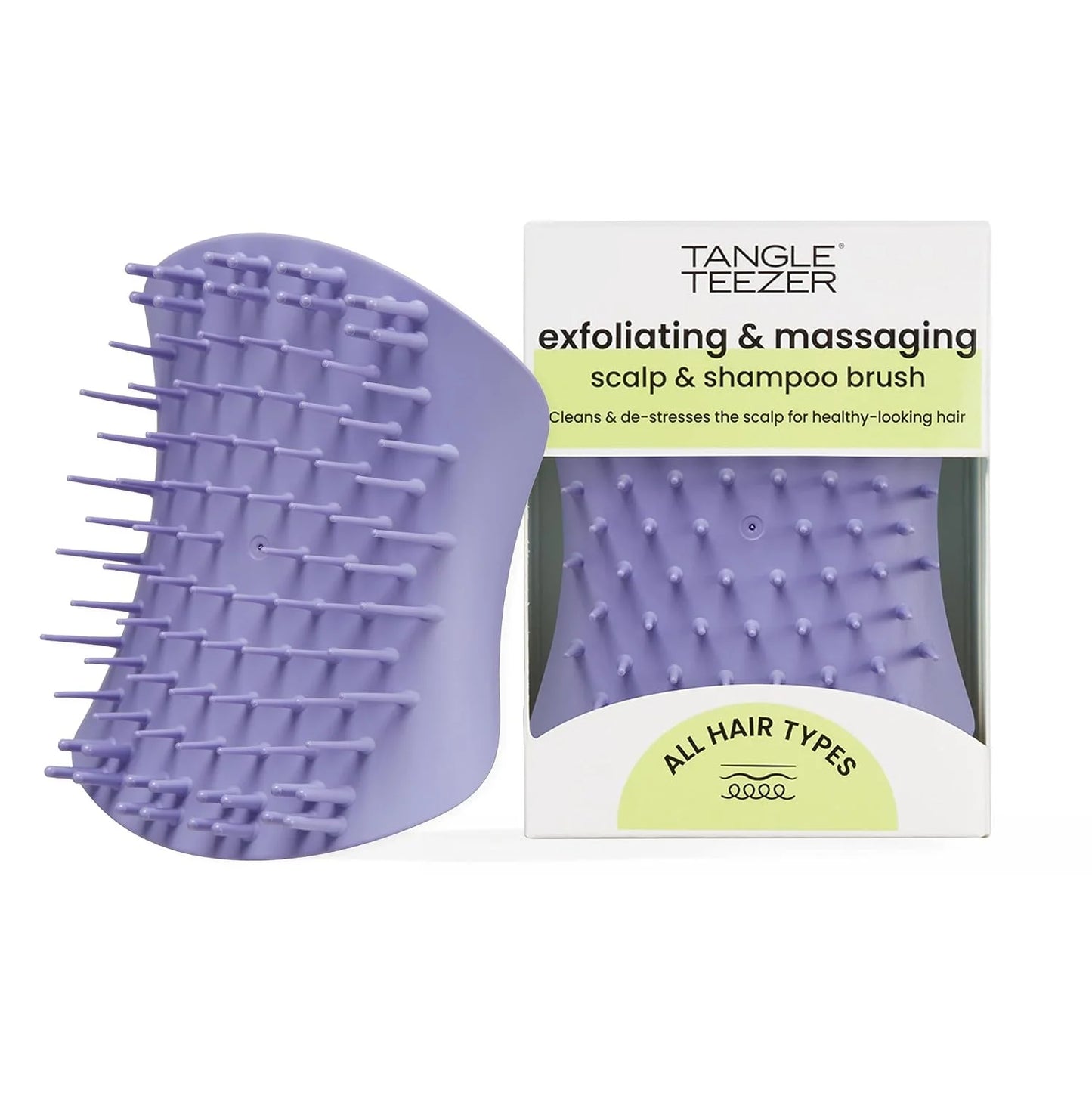 Tangle Teezer Scalp & Shampoo Brush to Exfoliate & Massage, Mint