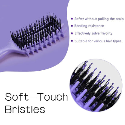 Curly Hair Brush, Cat Ear Curl Brush for Men & Women