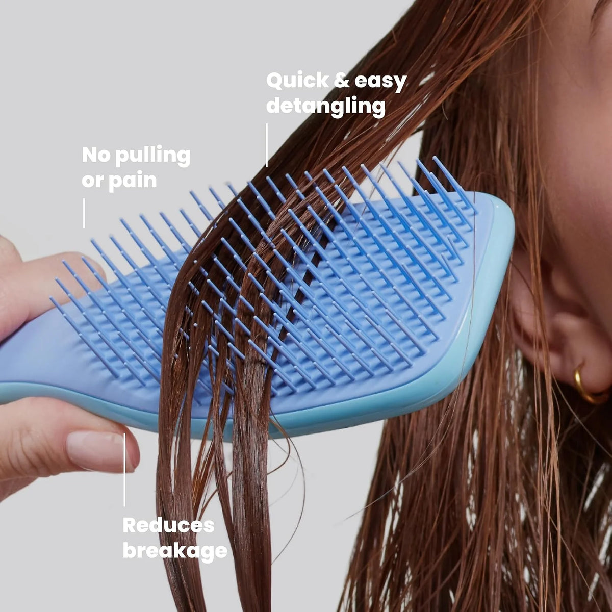Tangle Teezer Ultimate Detangler Brush, Straight to Wavy, Cappuccino