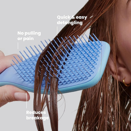 Tangle Teezer Ultimate Detangler Brush, Straight to Wavy, Cappuccino