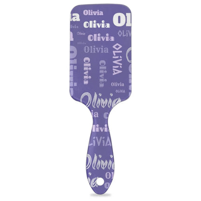 Personalized Name Hair Brush Detangler Brush Gifts for Women Man Custom Detangler-Hair-Brush Kids-Toddler-Girls for Travel All Hair Types