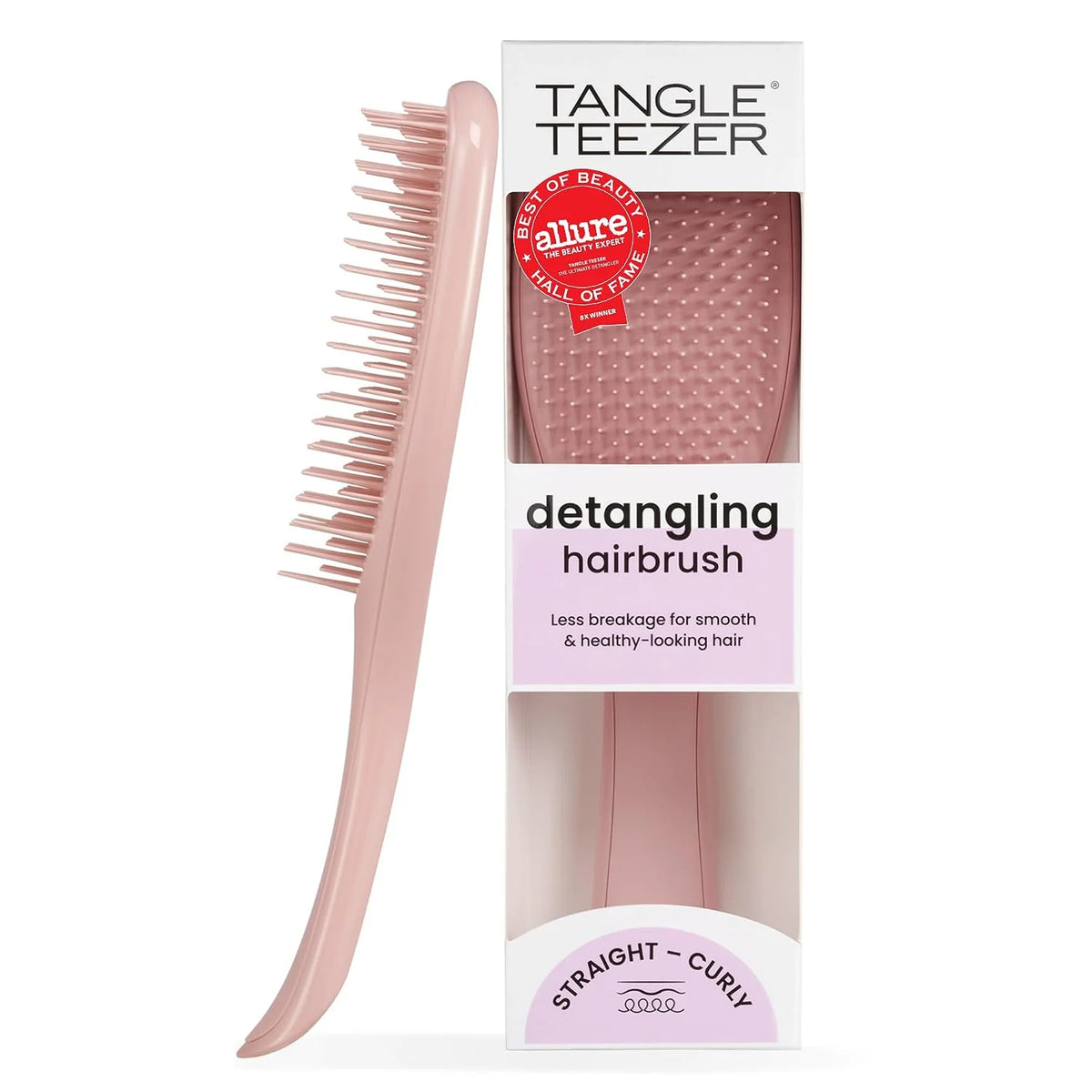 Tangle Teezer Ultimate Detangler Brush, Straight to Wavy, Cappuccino
