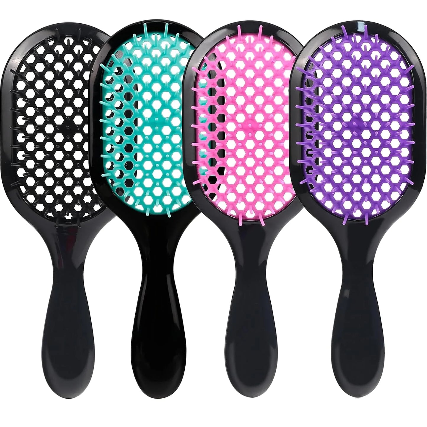 Detangling Brush,1 Pack Detangler Brush, Gentle & Effective Detangling on Wet or Dry Fragile Hair Types,Ultra-light, Detangling Brsuh ventilated and antistatic hairbrush (green1)