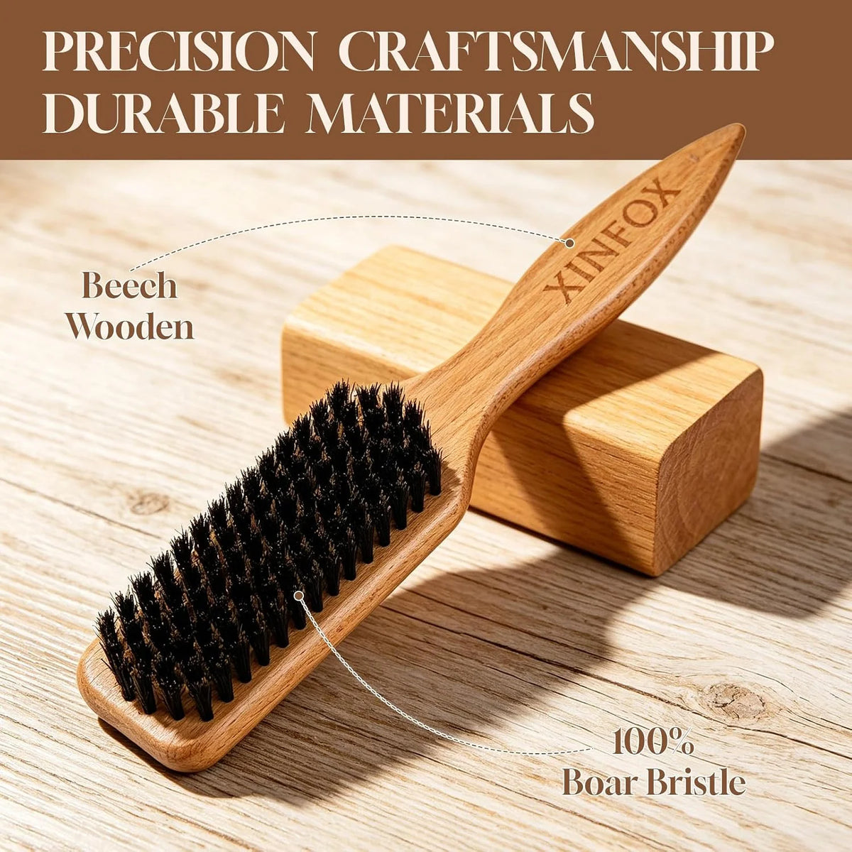 Hair Wax Stick, 5PC Boar Bristle Slick Back Hair Brush, Wax Stick for Flyaways, Rat Tail Comb Edge Brush Styling Tool Set Accessories for Women Girls(Pink)