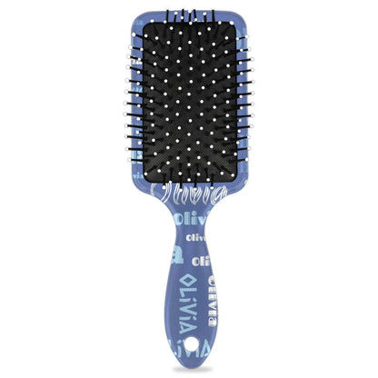 Personalized Name Hair Brush Detangler Brush Gifts for Women Man Custom Detangler-Hair-Brush Kids-Toddler-Girls for Travel All Hair Types