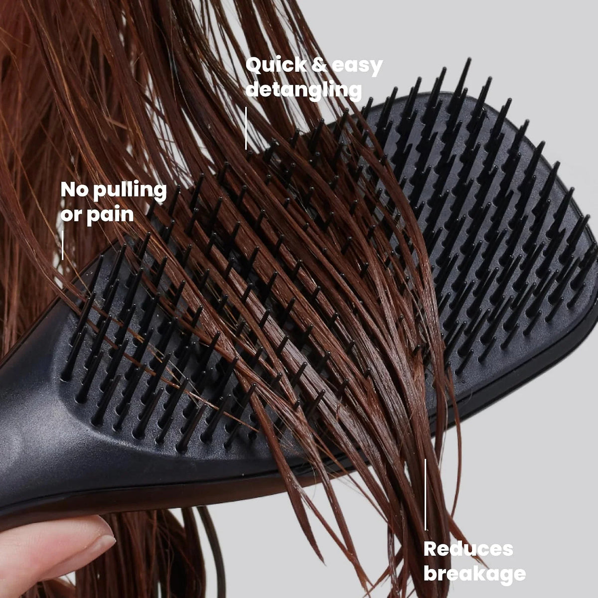 Tangle Teezer Ultimate Detangler Brush, Straight to Wavy, Cappuccino