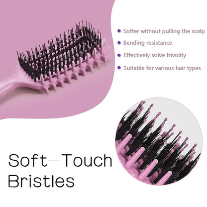 Curly Hair Brush, Cat Ear Curl Brush for Men & Women