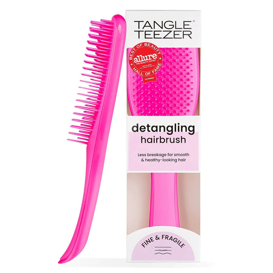 Tangle Teezer Fine Ultimate Detangler Brush for Fine Hair, Runway Pink