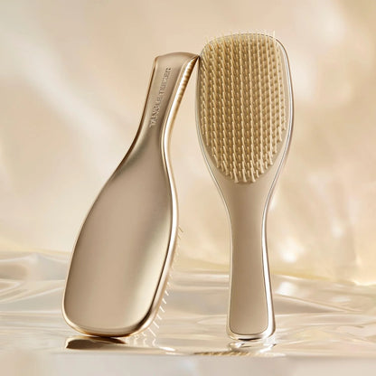Tangle Teezer Chrome Ultimate Detangler Brush for Wet & Dry Hair, Eliminates Knots & Reduces Breakage for Straight to Curly Hair Types, Chocolate Bronze (Pack of 3)