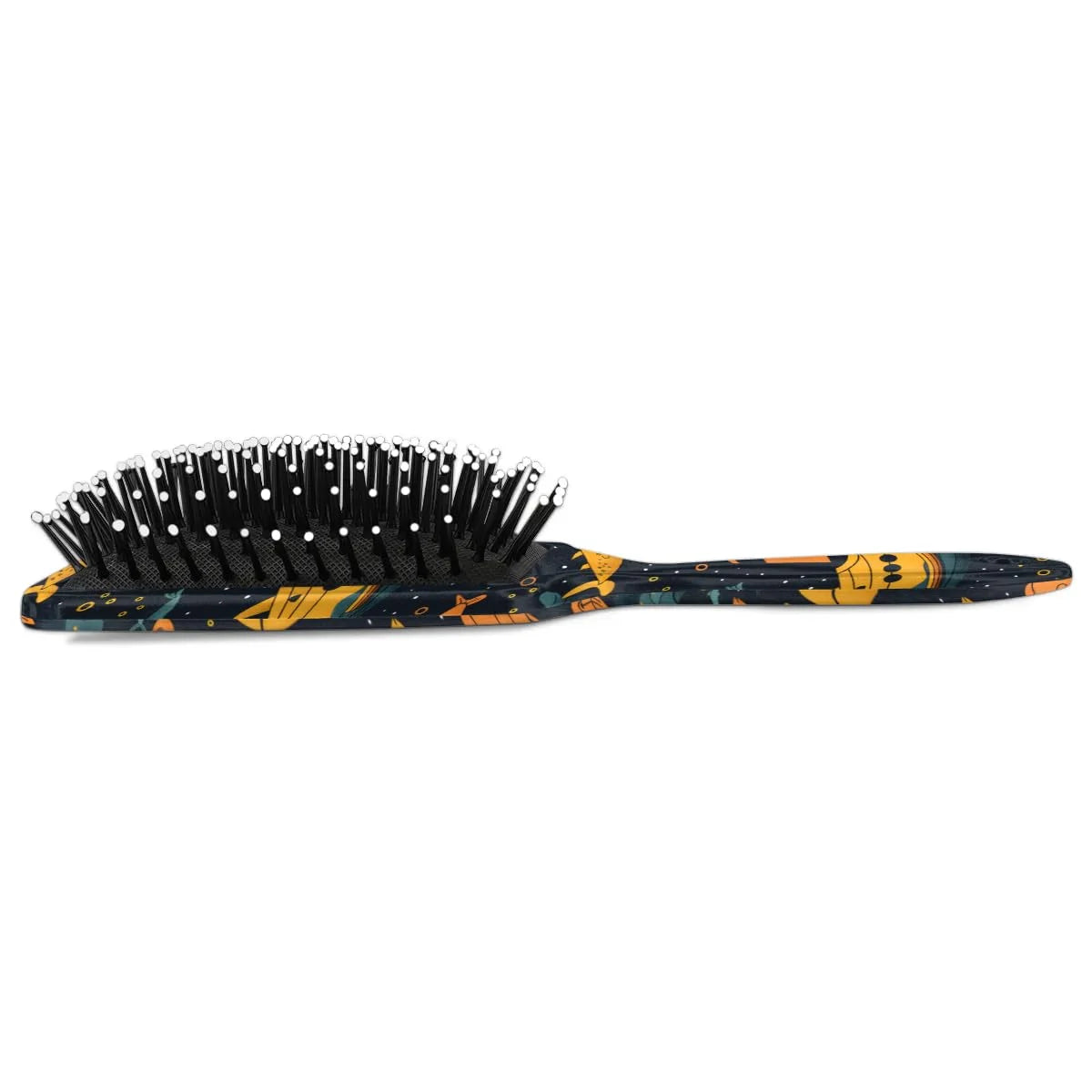 Personalized Cute Car Detangler-Hair-Brush for Kids Boys,Glides Through Tangles Comb,Custom Name Hair Brushes for All Hair Types Wet/Dry/Curly/Thick Hair,White 2