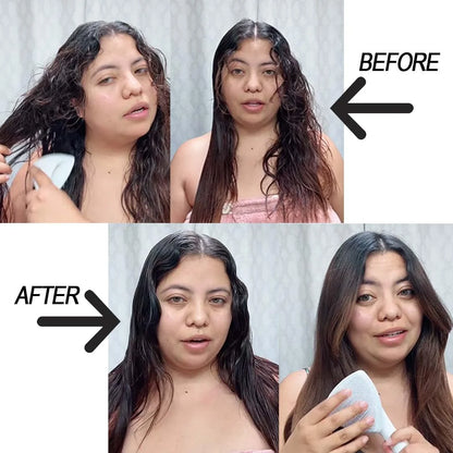Cricket Ultra Smooth Coconut Conditioning Comb – Infused with Coconut Oil & Keratin for Frizz-Free Shine and Hydration, Ideal for Mid-Length, Thick, and Textured Hair