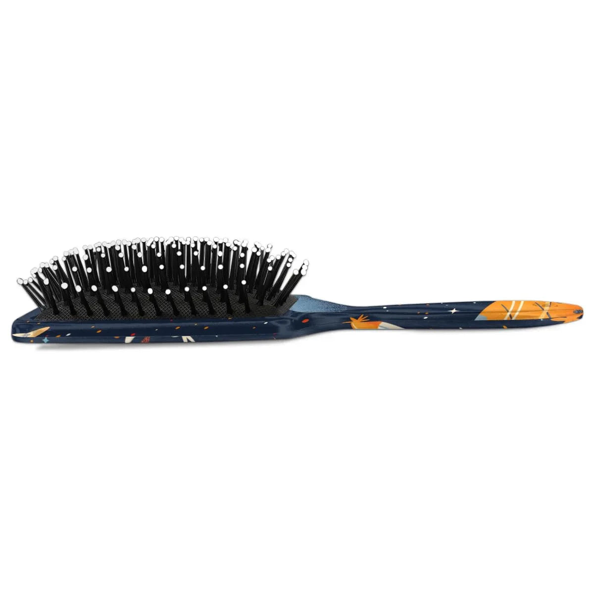 Personalized Cool-Rocket Detangler-Hair-Brush for Kids-Boys,Glides Through Tangles Comb,Custom Name Hair Brushes for All Hair Types Wet/Dry/Curly/Thick Hair,Dark Blue