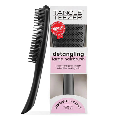 Tangle Teezer Large Ultimate Detangler Brush, Straight to Wavy, Pink/Purple
