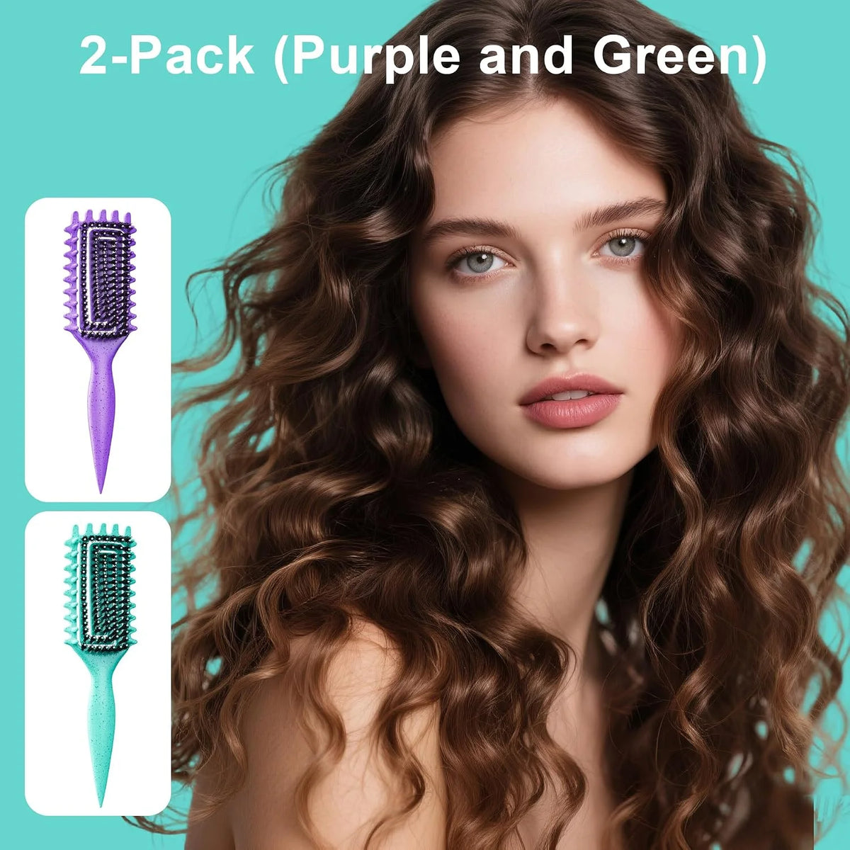 Curly Hair Brush, Curl Brush For Wet & Dry Hair,Curl Defining For Women&Men